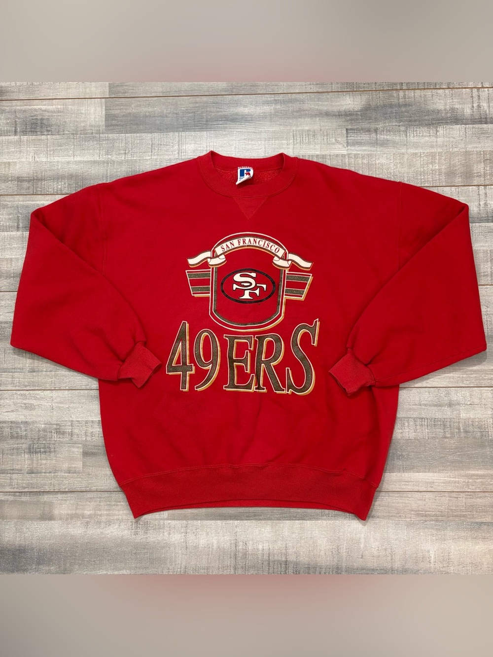 Russell Athletic San Francisco 49ers Sweatshirt Men’s XL VTG 90s Made In USA